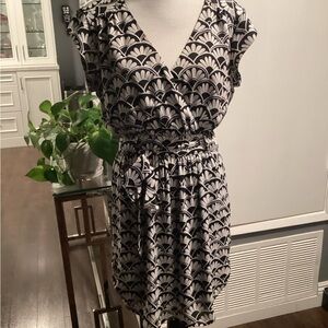 Black and White Dress